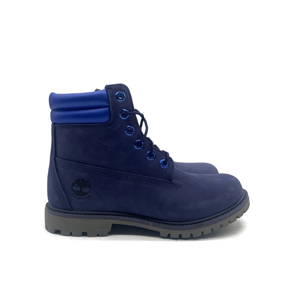 dark blue timberland boots